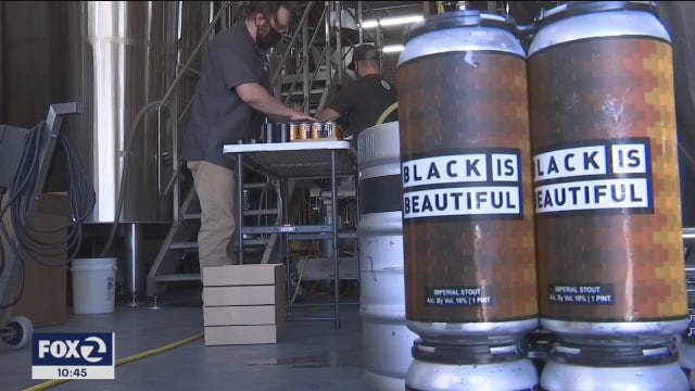 California 'Black is beautiful' beer inspires delicious dark brew and raises social awareness