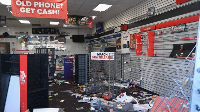 Looting devastates businesses already shaken by virus