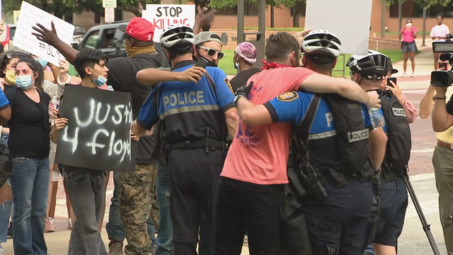 Peaceful protesters remained in Fort Worth past curfew