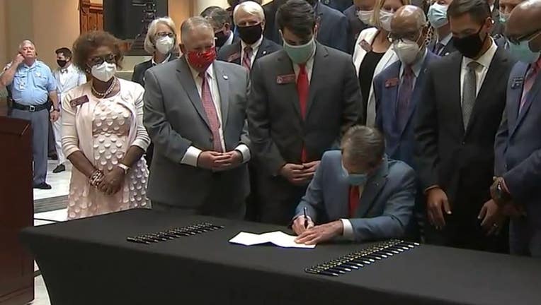 Kemp signs Hate Crime Bill