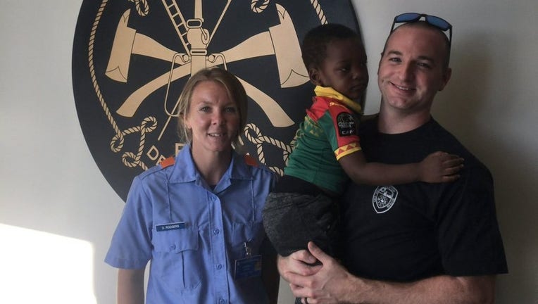 Little boy found wandering streets SE Houston