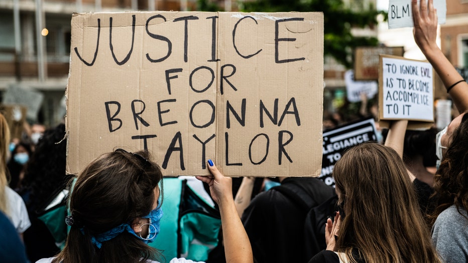 Black Lives Matter Demonstration In Mestre