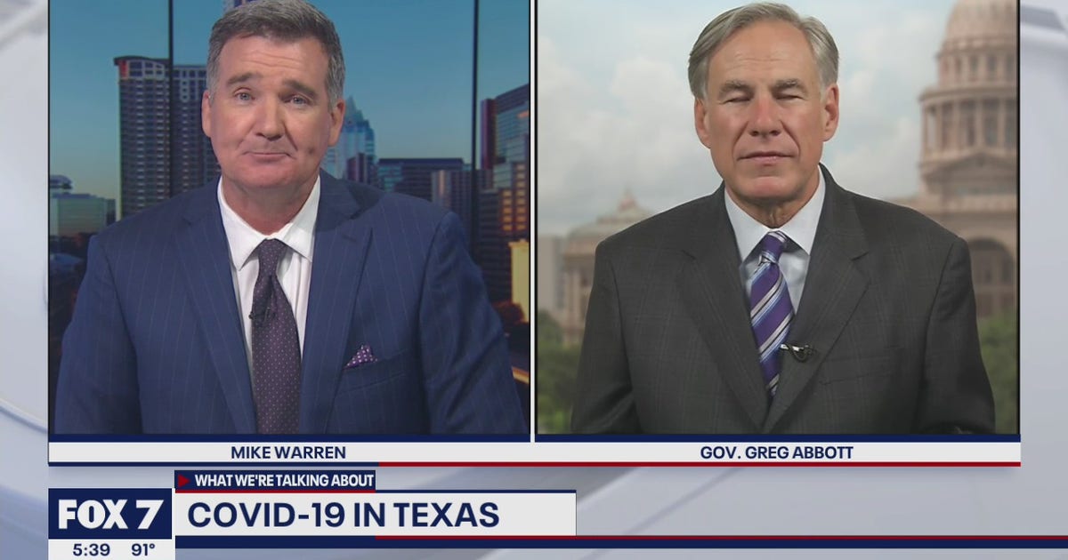 FOX 7 Discussion: Gov Abbott on schools, masks and COVID-19 | FOX 7 Austin