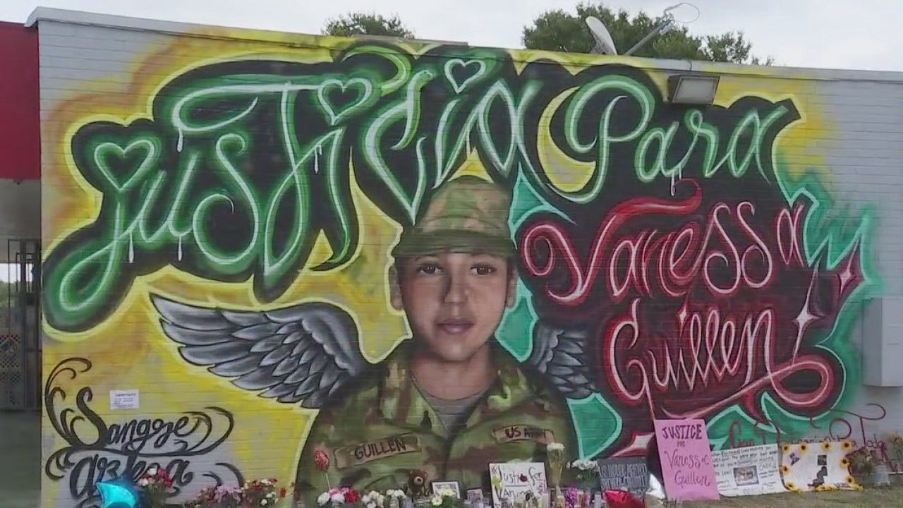 Justice For Vanessa Guillen Mural In Southeast Austin Honors U S
