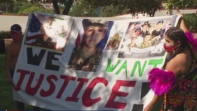 Protesters in Austin demand justice for Vanessa Guillen