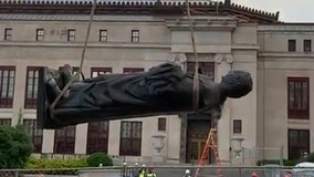 City of Columbus, Ohio capital, removes Christopher Columbus from city hall