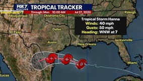 Resources moved into position as Tropical Storm Hanna approaches Texas