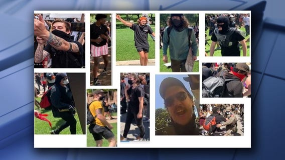 Texas DPS seeking information on suspects involved in crimes during May protests