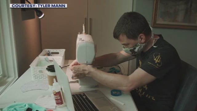 Local organization helps supply masks to those in need