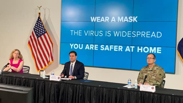 Arizona Gov. Ducey announces extension to statewide bar, gym closure as COVID-19 pandemic continues