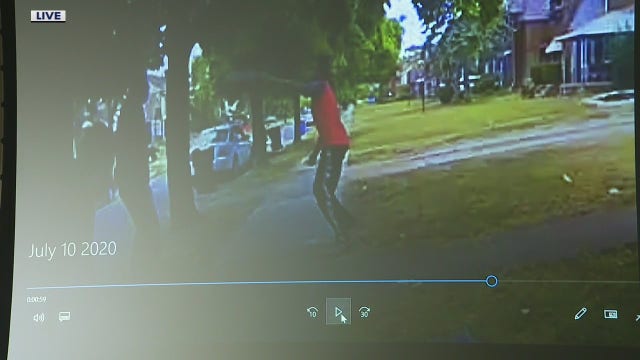 Detroit police release graphic videos of man firing on officers before being fatally shot