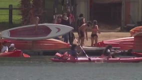 Personal watercrafts abundant in Lady Bird Lake, rental companies still unable to open