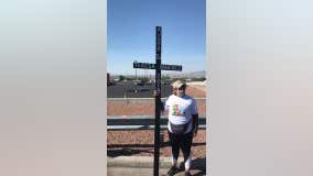 23 crosses held outside El Paso Walmart on first anniversary of shooting