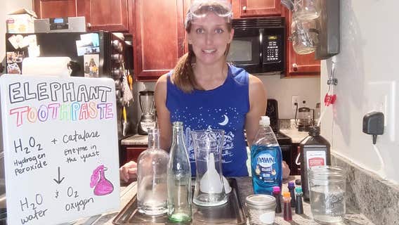 The elephant toothpaste experiment