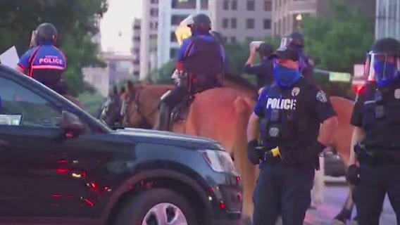 Governor Abbott, Attorney General Ken Paxton react to Austin's decision to cut police budget