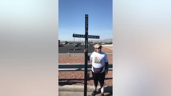 23 crosses held outside El Paso Walmart on first anniversary of shooting