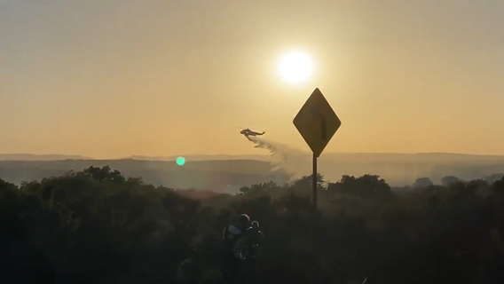 Large brush fire in Horseshoe Bay destroys at least one home