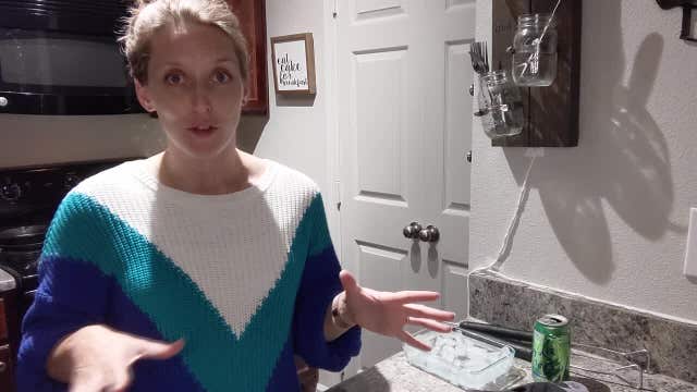 How to use air pressure to crush cans