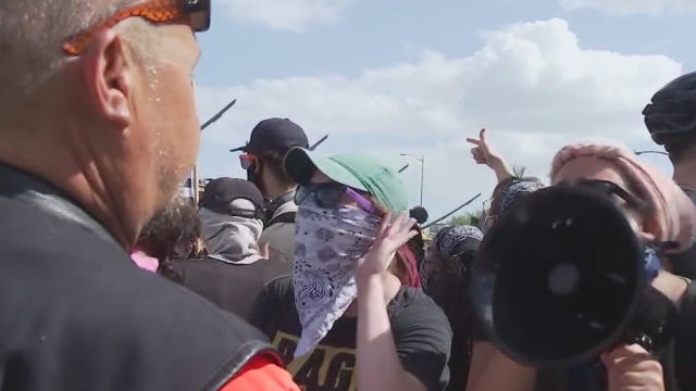 18 arrested in protests during Sunday night demonstrations