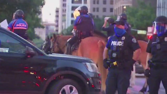 Governor Abbott, Attorney General Ken Paxton react to Austin's decision to cut police budget