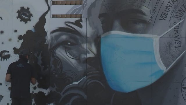 COVID-19 murals aim to address health disparities in Hispanic communities