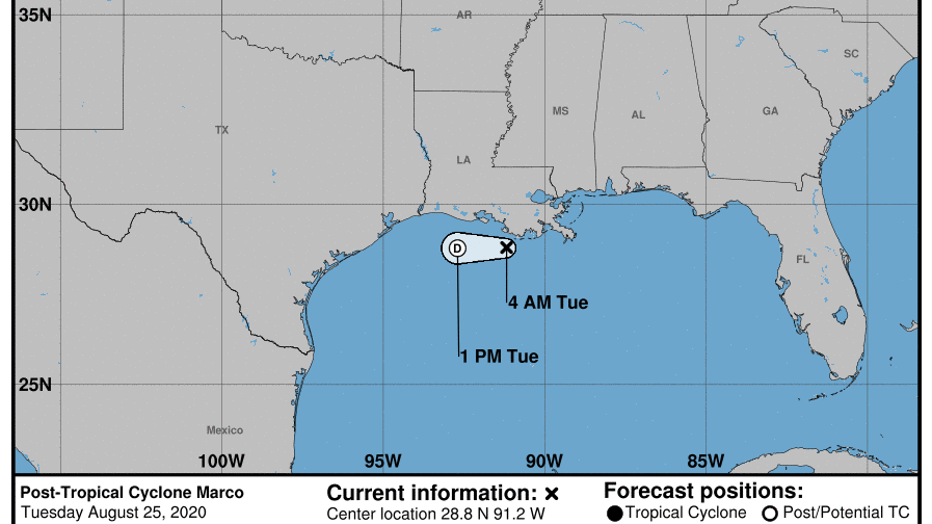Laura becomes hurricane in Gulf of Mexico