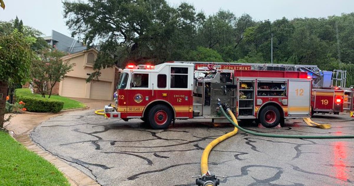 Austin residence catches on fire after being struck by lightning | FOX ...