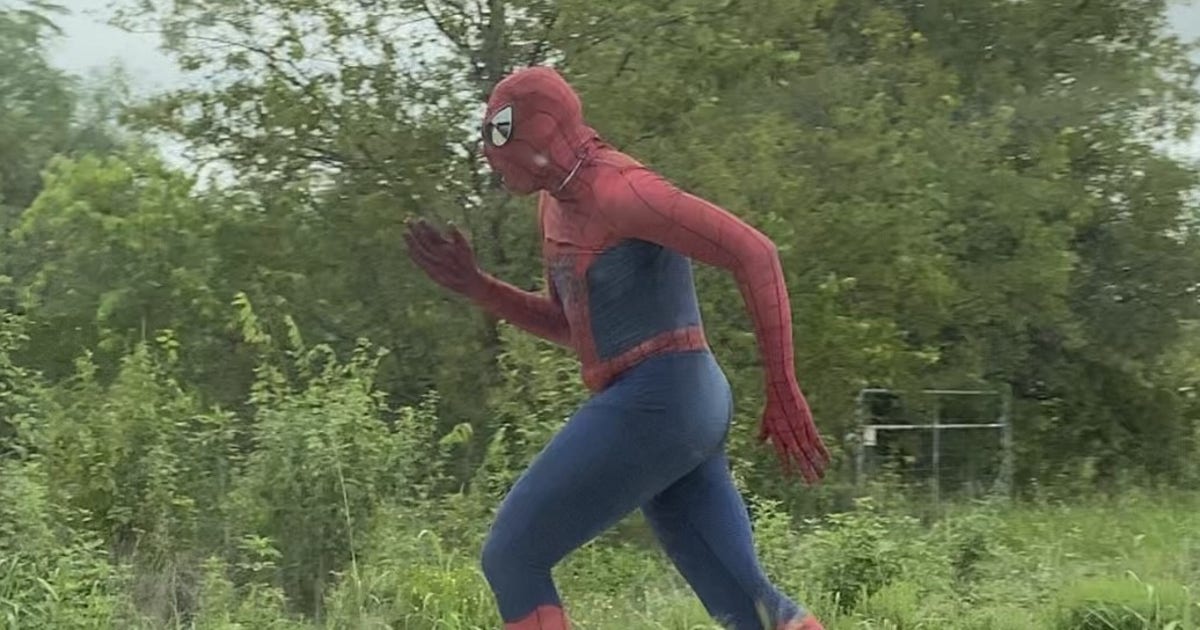 Spider-Man spotted running in Leander | FOX 7 Austin
