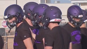 First day of football practice for area high school teams