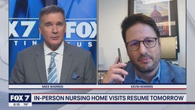 FOX 7 Discussion: In-person nursing home visits to resume