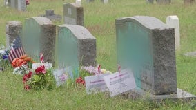 Over a dozen graves vandalized at historic cemetery in East Austin