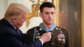 President Trump presents Army Ranger who rescued dozens of hostages with Medal of Honor