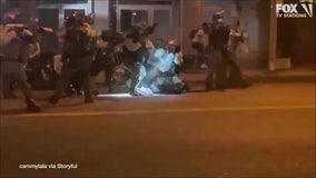 Video shows deputy striking man with riot shield during Breonna Taylor protest in West Hollywood