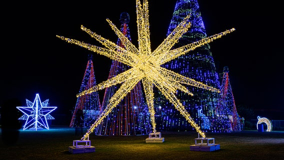 Places in Central Texas to go to celebrate the holidays