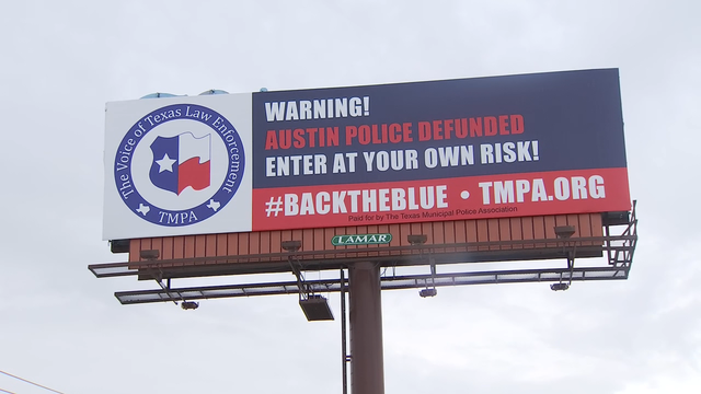 TMPA launches billboard campaign denouncing defunding of APD