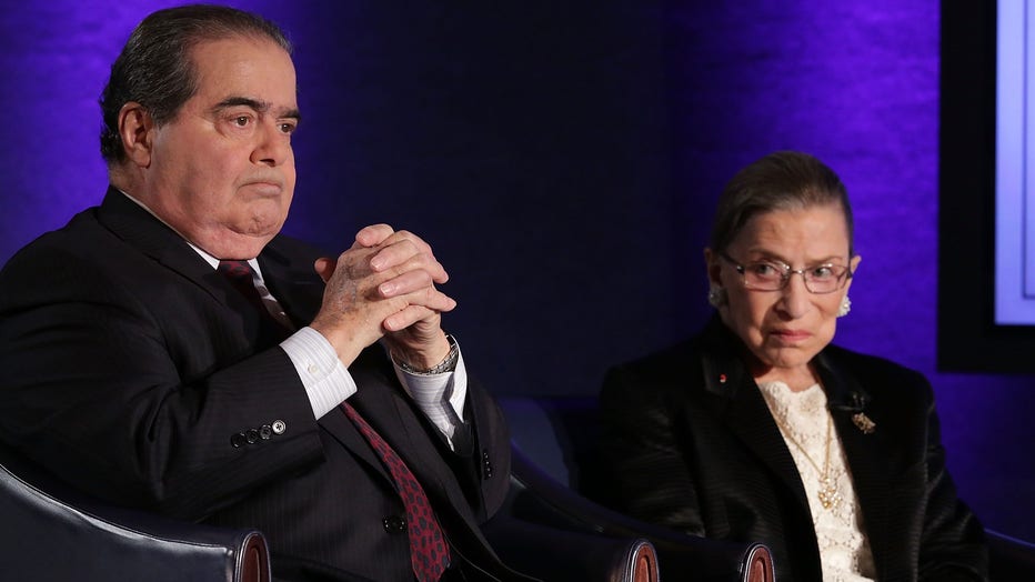 Supreme Court Justices Scalia and Ginsburg Discuss First Amendment At Forum