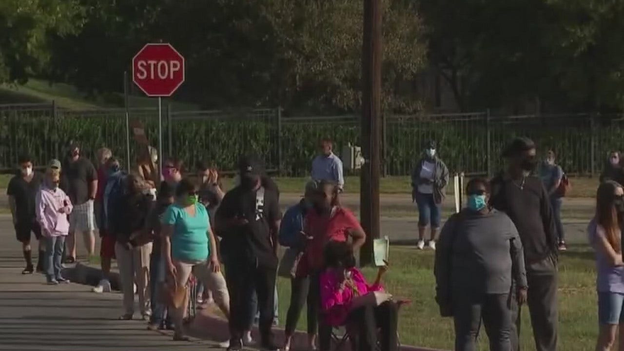 First Day Of Early Voting Breaks Records Across Central Texas | FOX 7 ...