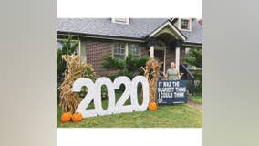 ‘The scariest thing I could think of’: Artist creates ‘2020’ Halloween decoration