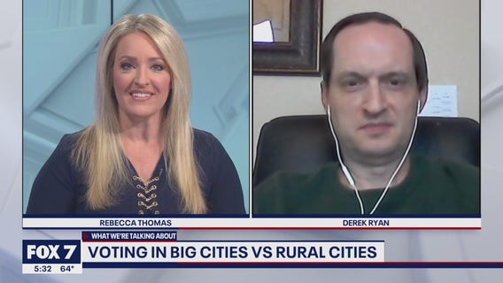 FOX 7 Discussion: Voting in big vs rural cities
