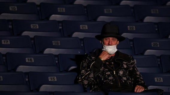 Kid Rock spotted in audience at final presidential debate in Nashville