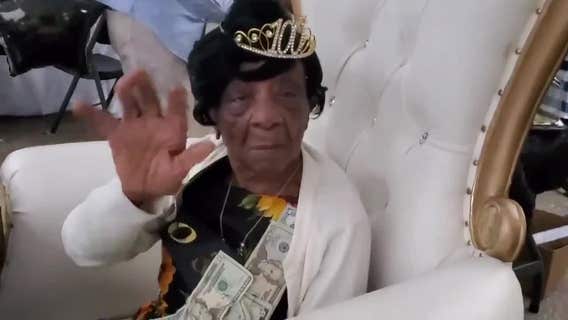 Five generations help celebrate Texas woman's 100th birthday