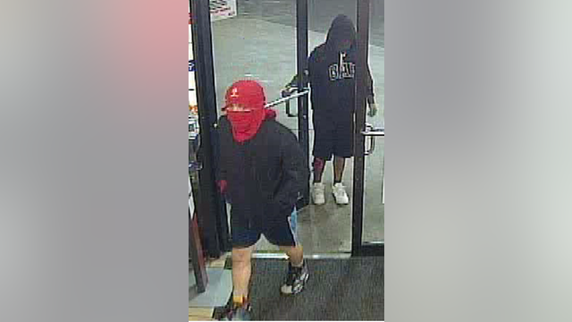 APD searching for three suspects involved in aggravated robbery