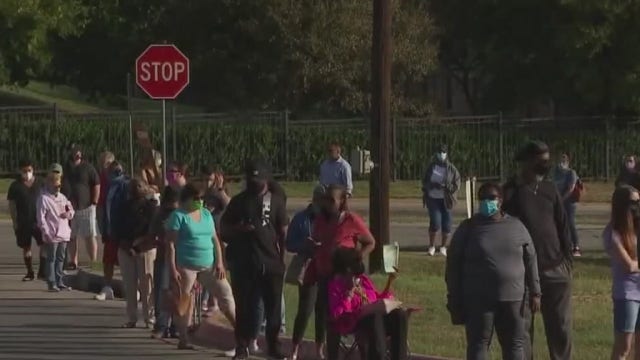 First day of early voting breaks records across Central Texas