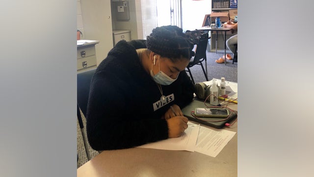 Tiny California city provides in-person 'learning hubs' for low-income students during pandemic