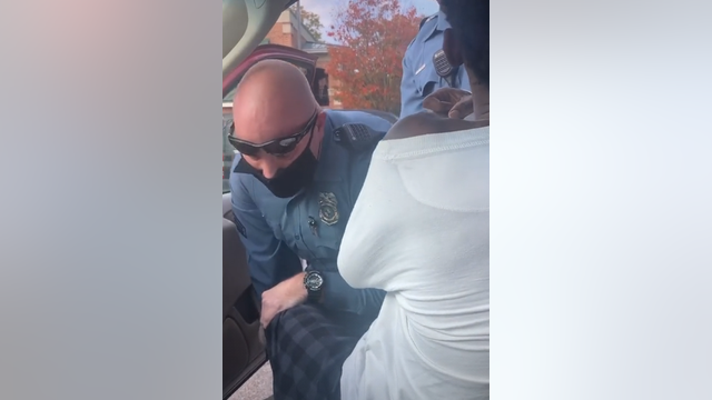 Maryland police shown aggressively arresting black passenger for not showing ID in viral TikTok