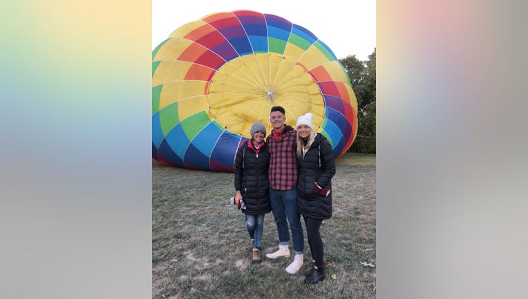 hot air balloon ride