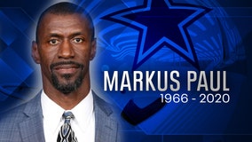 Cowboys pay tribute to Markus Paul during Thanksgiving game