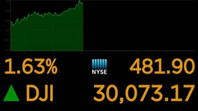 Dow crests 30,000 points on vaccine hopes, Biden transition