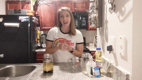 Learn how to make your very own lava lamp