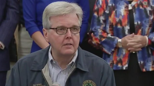 Dan Patrick pushing Trump's unsubstantiated narrative of voter fraud